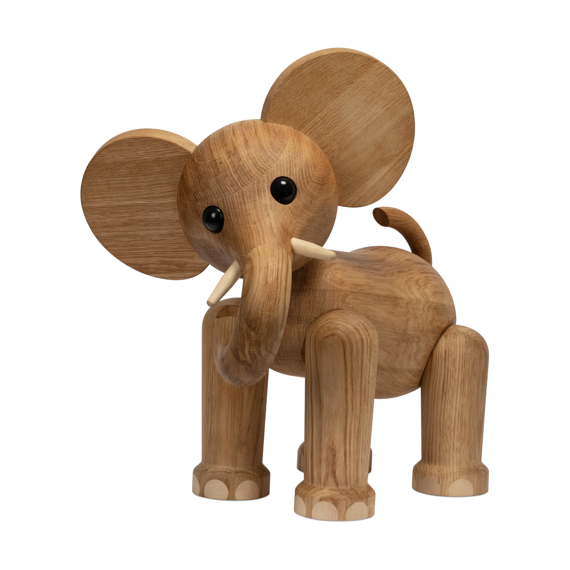 Tembo elephant 装饰 41 cm, 自然木色 Spring Copenhagen