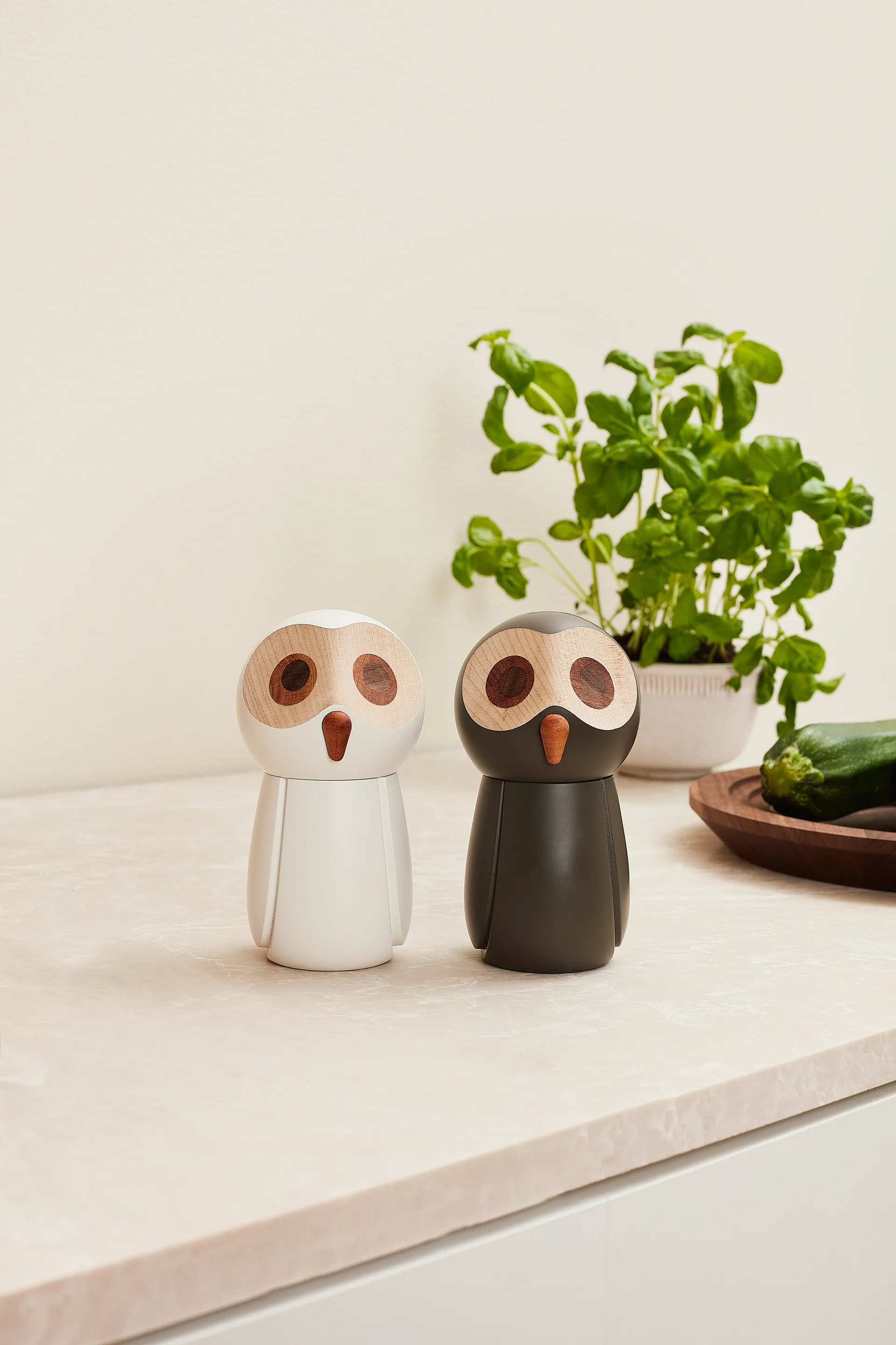 The snowy owl 盐研磨器, 白色 Spring Copenhagen