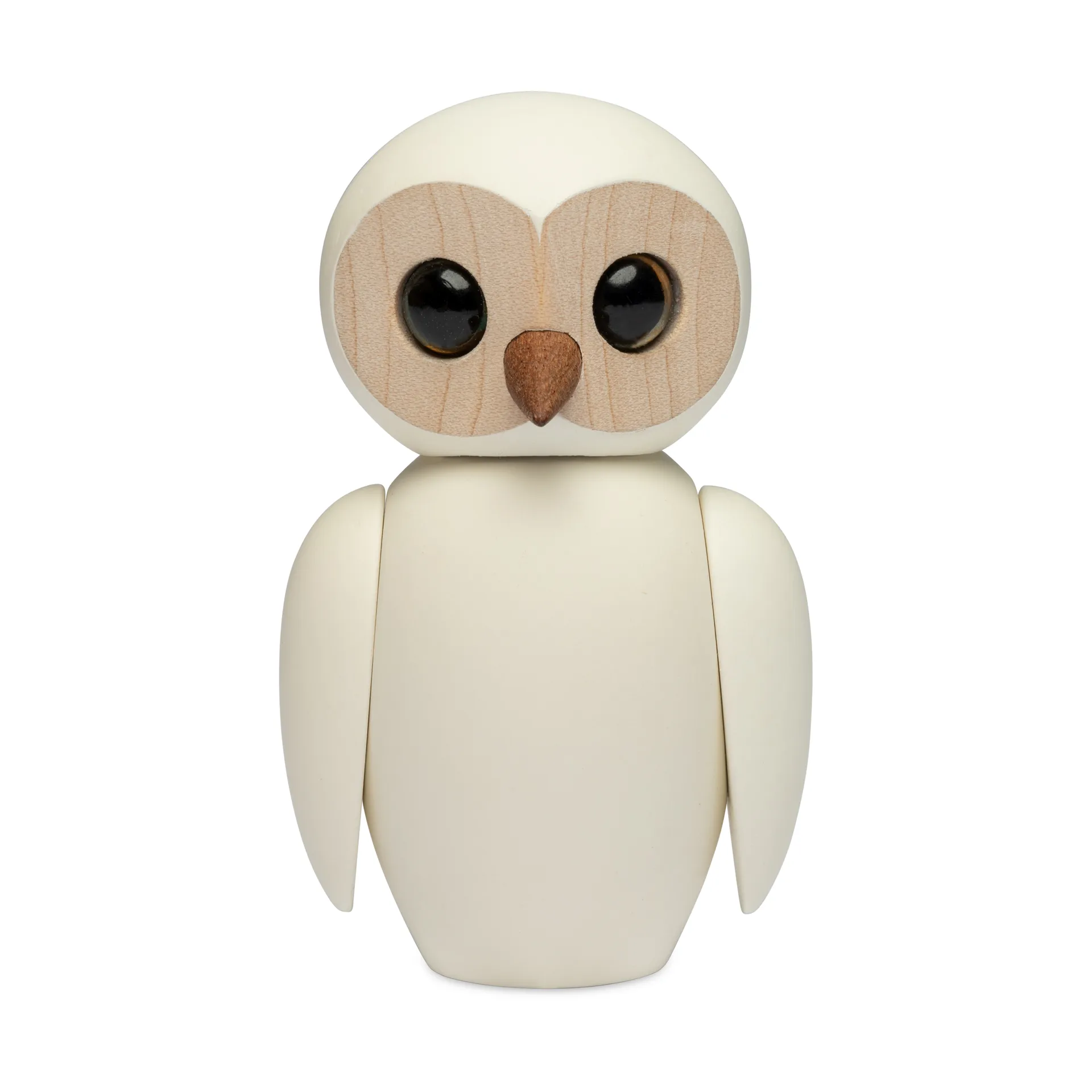Wise owl 装饰 7 cm, 白色 Spring Copenhagen