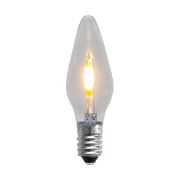 E10灯丝LED柔光备用灯3件装 - 0.5W_1900K_不可调光 - Star Trading