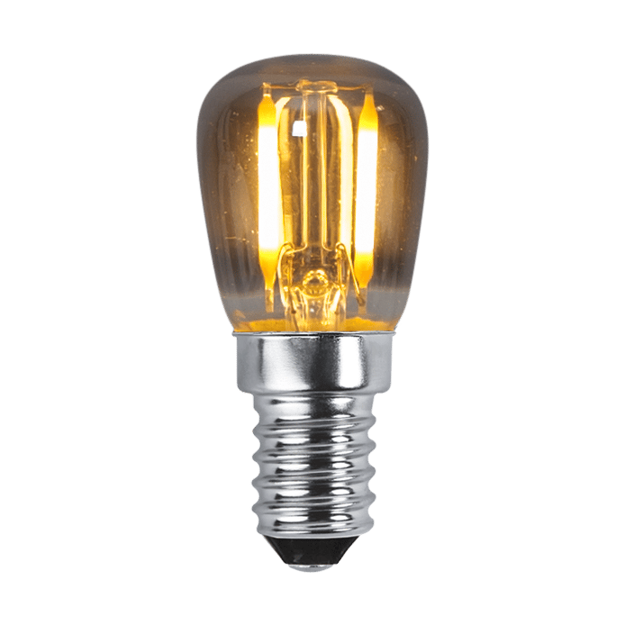 E14 LED pear 光源 1 W - 烟熏 - Star Trading