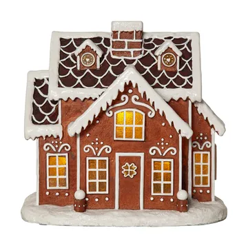 Gingerville panorama Christmas lights - Brown - Star Trading