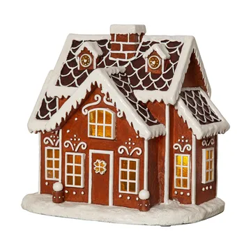 Gingerville panorama Christmas lights - Brown - Star Trading