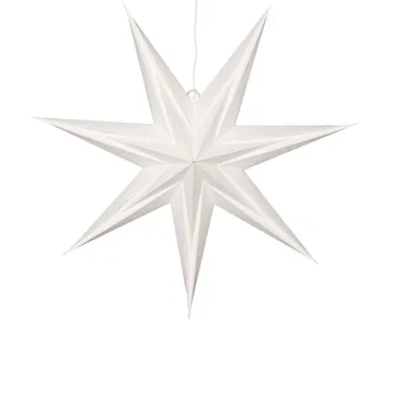 Holly paper star 60 cm - 白色 - Star Trading