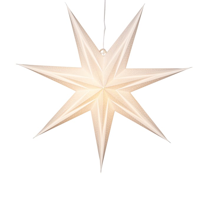 Holly paper star 60 cm, 白色 Star Trading