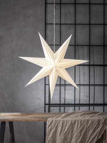 Holly paper star 75 cm - 白色 - Star Trading