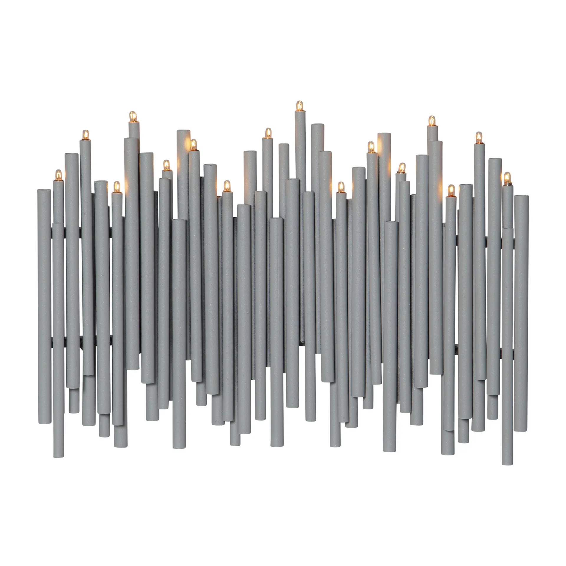 Note advent candle 25x35 cm, 灰色 Star Trading