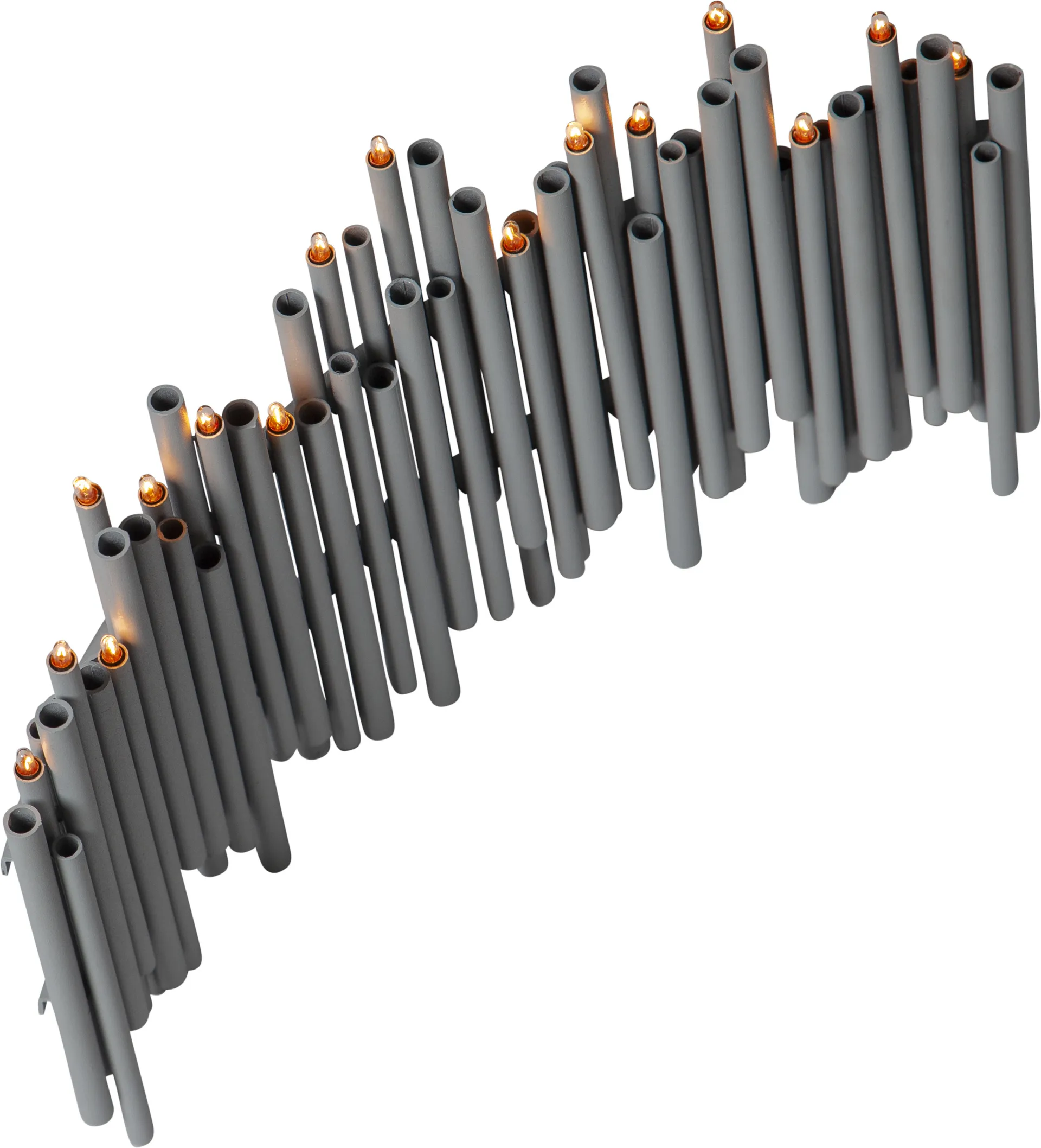 Note advent candle 25x35 cm, 灰色 Star Trading