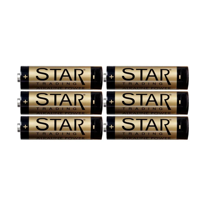 Star Trading电池6件装, Amateur Association Star Trading