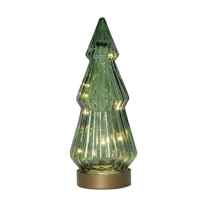 Verde 玻璃 装饰 LED 24 cm - 绿色 - Star Trading