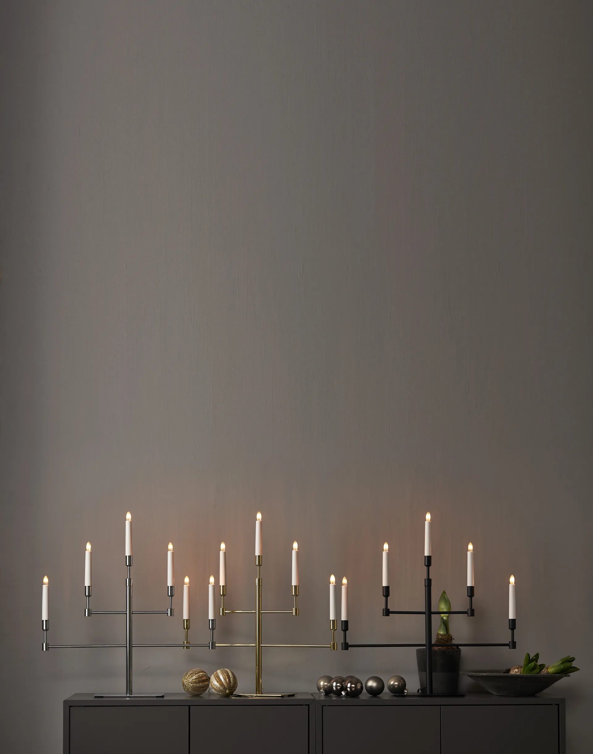 Vide advent 烛台, Brass Star Trading