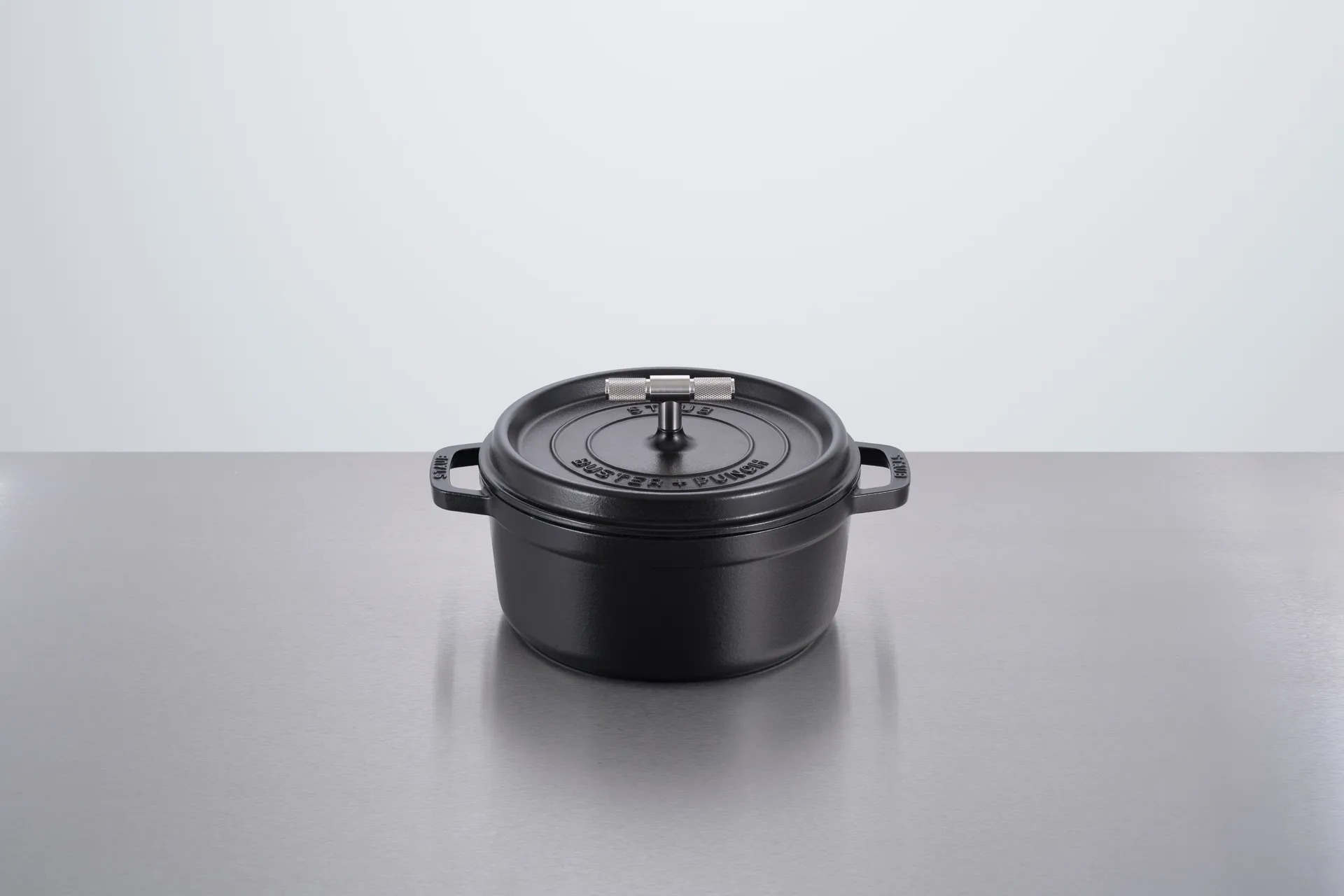 Buster & Punch铸铁不锈钢炖锅, 3.7L STAUB