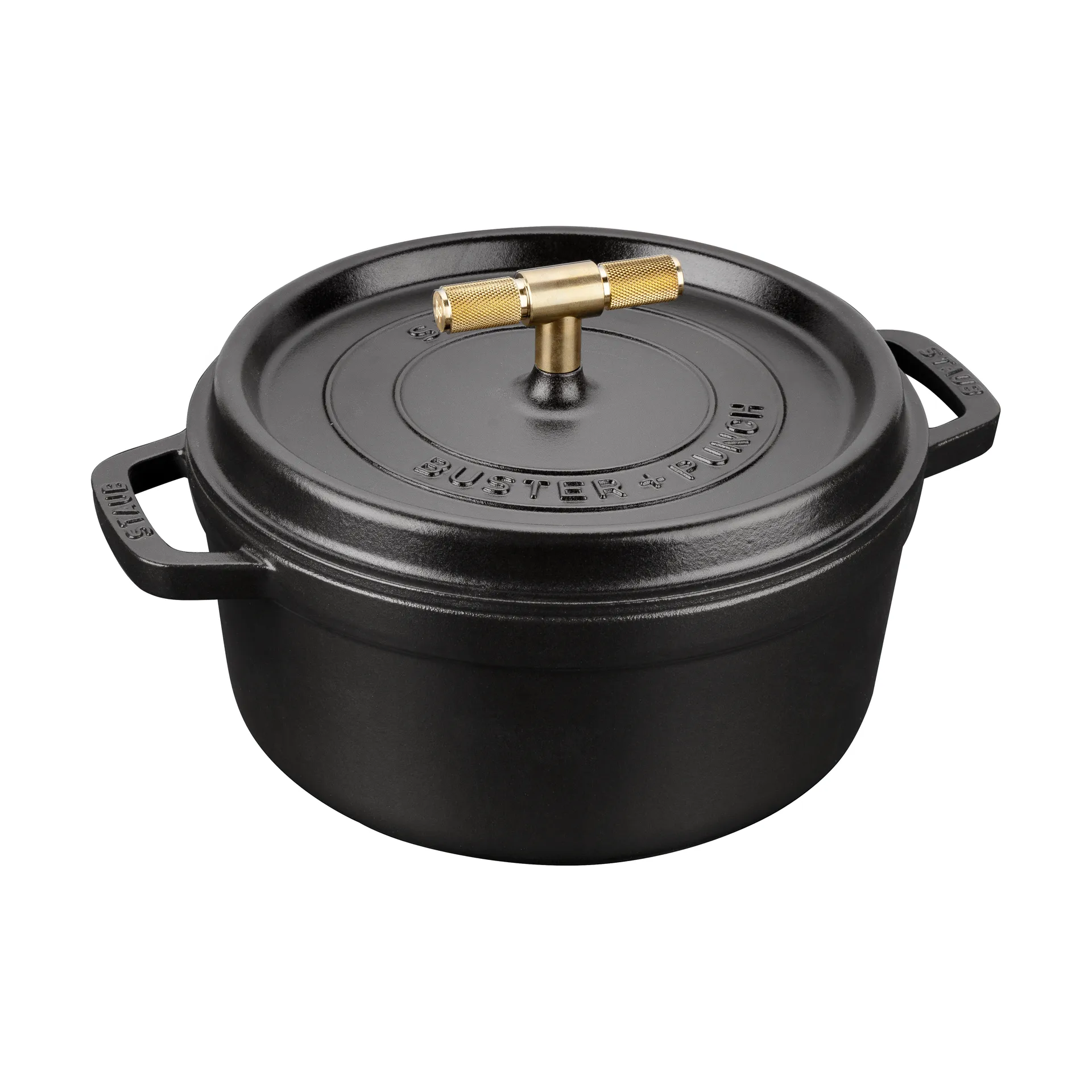 Buster & Punch铸铁黄铜炖锅, 3.8L STAUB