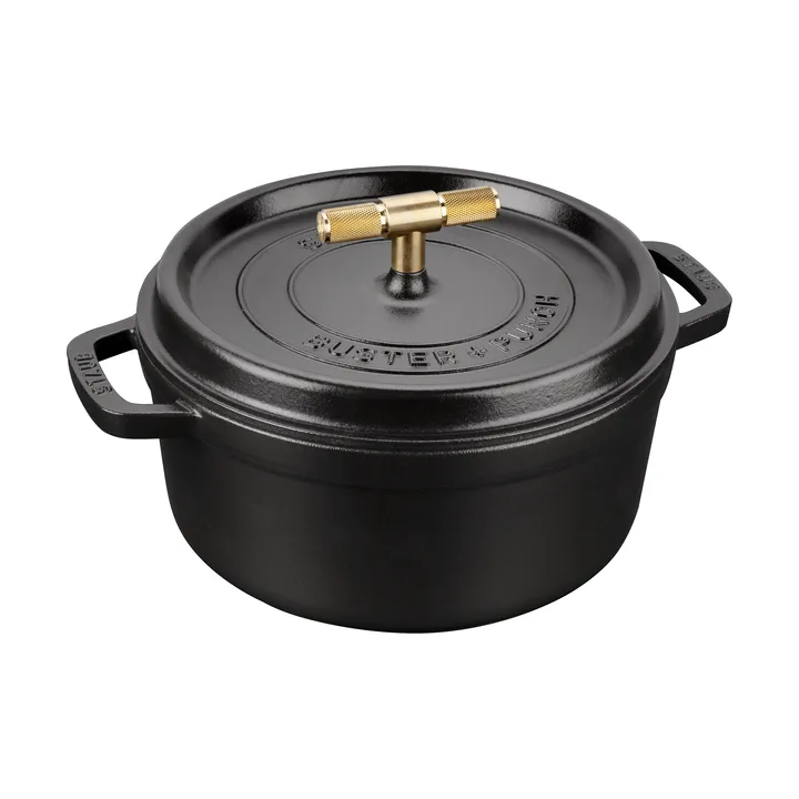 Buster & Punch铸铁黄铜炖锅 - 3.8L - STAUB