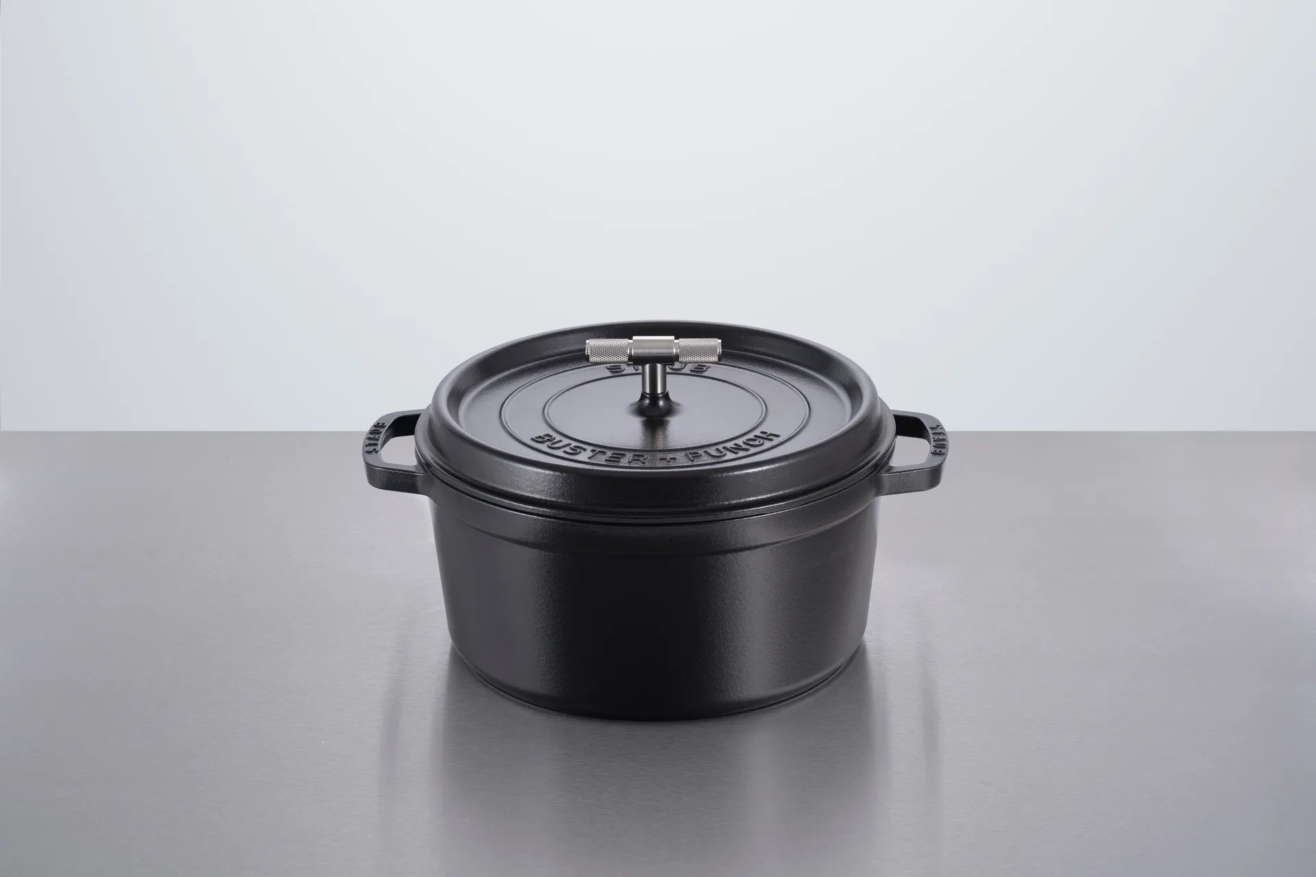Buster & Punch铸铁不锈钢炖锅, 6.75L STAUB