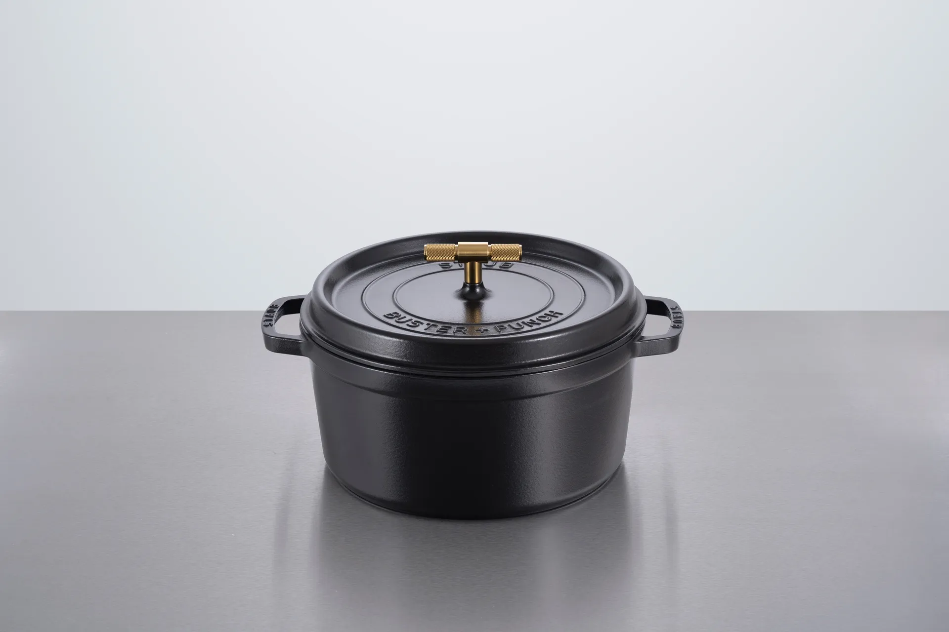 Buster & Punch铸铁黄铜炖锅, 6.75L STAUB