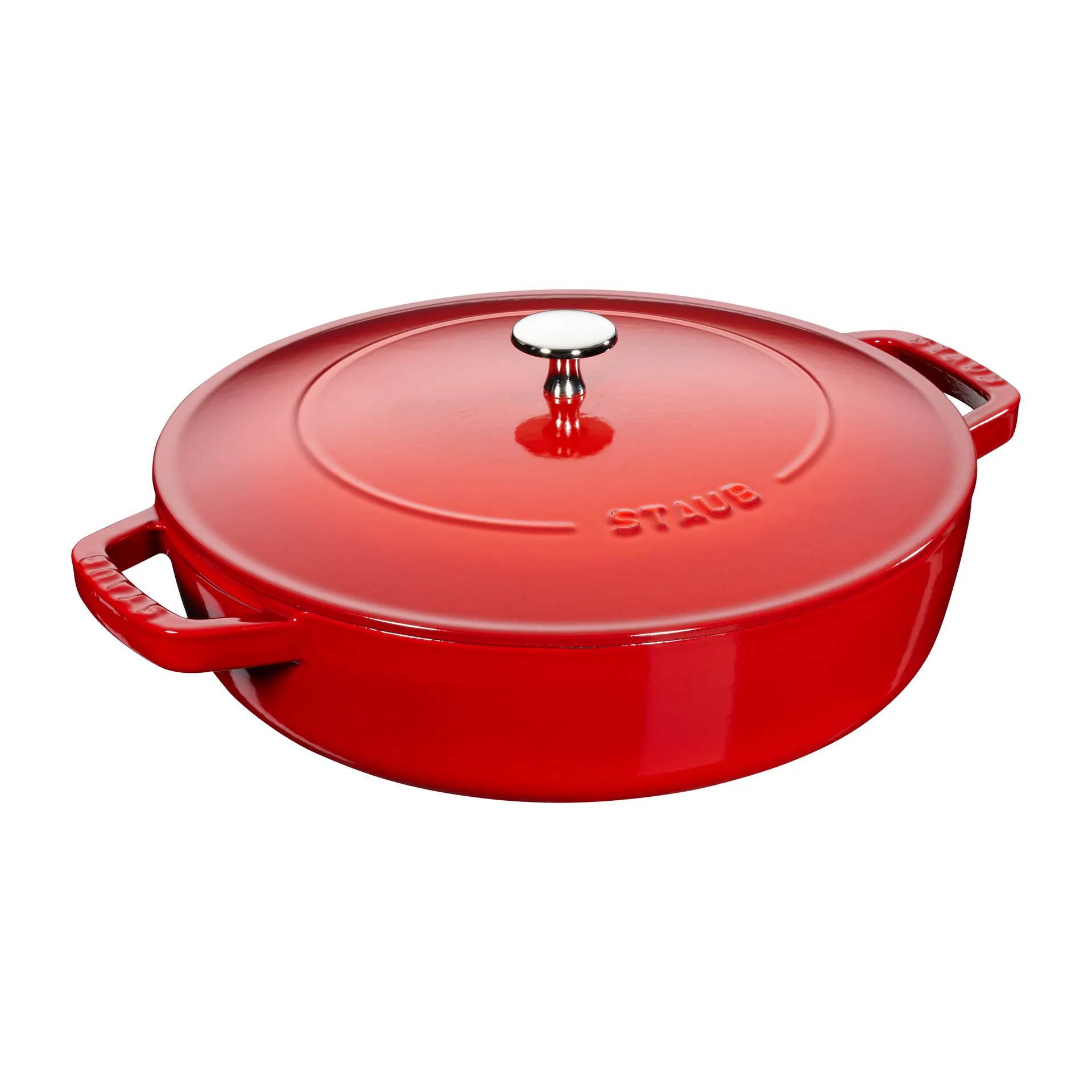 Chistera sauce pan Ø28 cm 3.7 L, 红色 STAUB