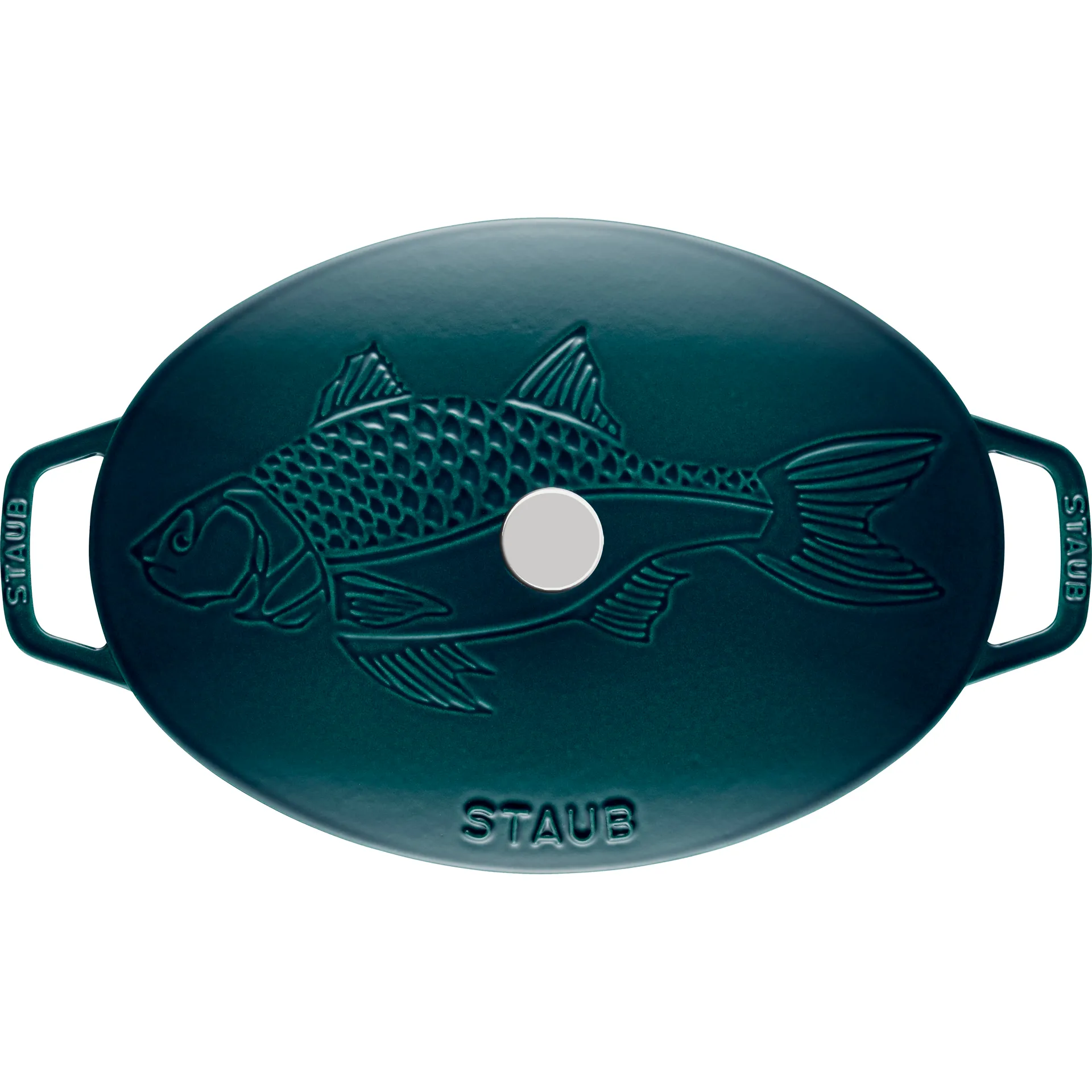 La Mer 椭圆形炖锅 三层搪瓷, 32cm STAUB