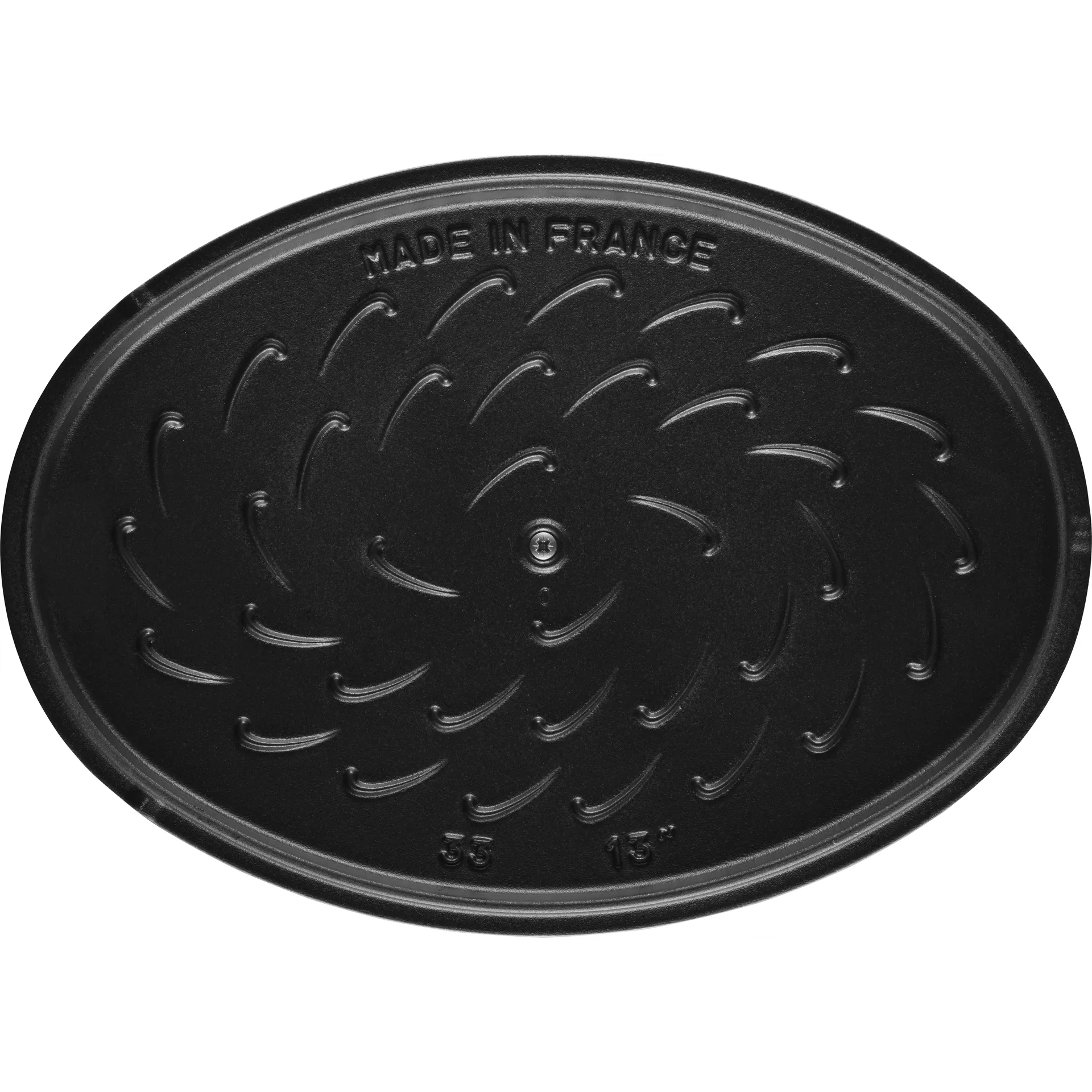 La Mer 椭圆形炖锅 三层搪瓷, 32cm STAUB