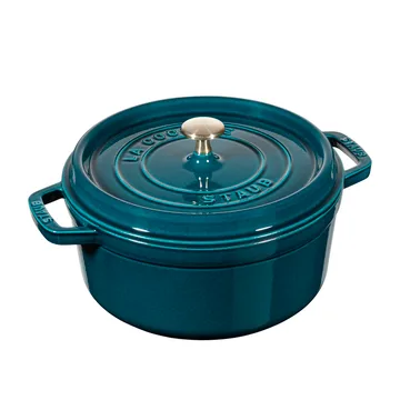 La Mer 圆形三层珐琅砂锅 - 3.8l - STAUB