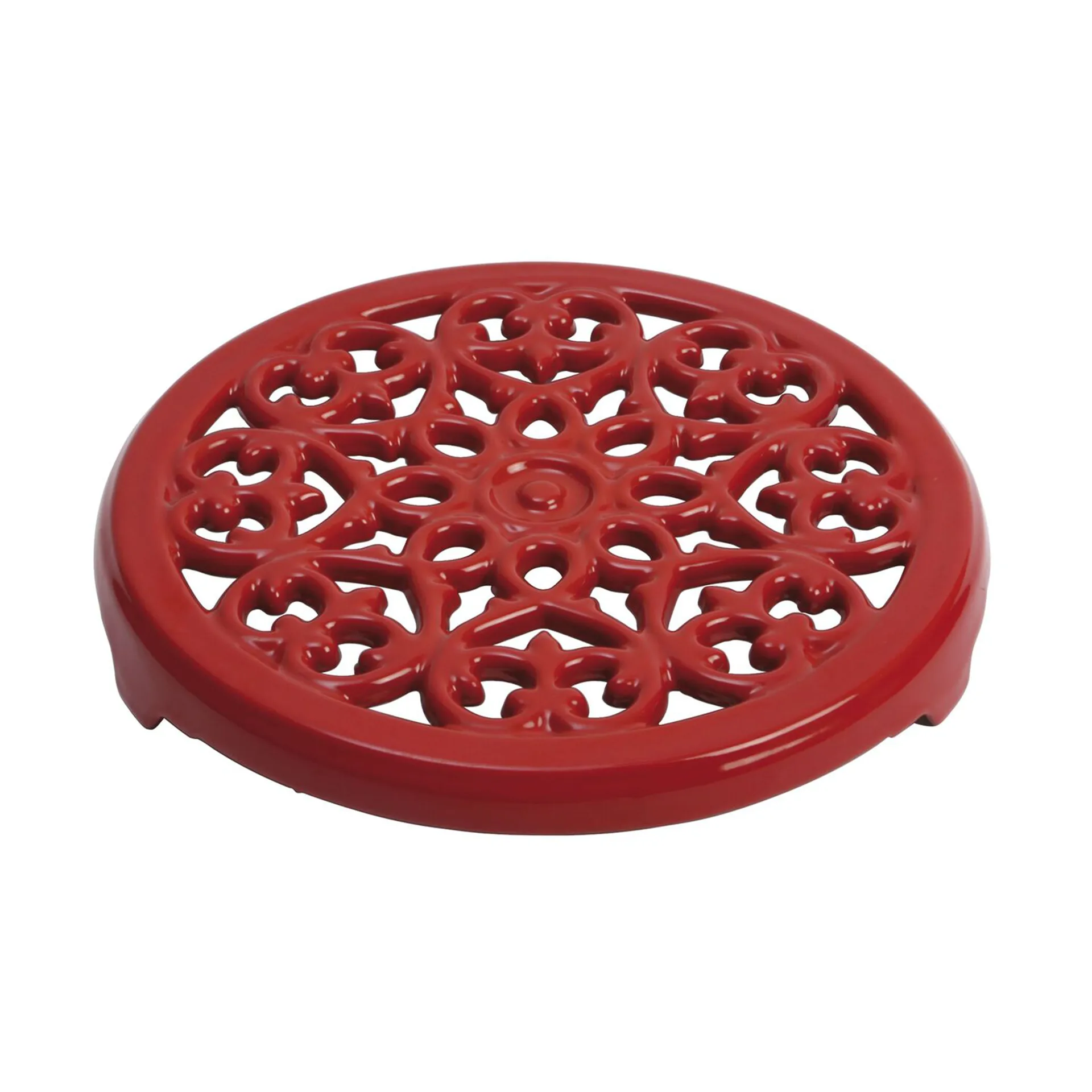 Lilly cast iron 杯垫 Ø23 cm, Cherry STAUB