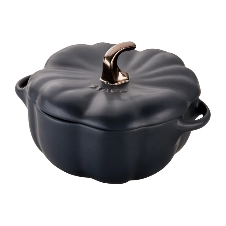 Staub 黑色炻器南瓜炖锅 - 0.7L - STAUB