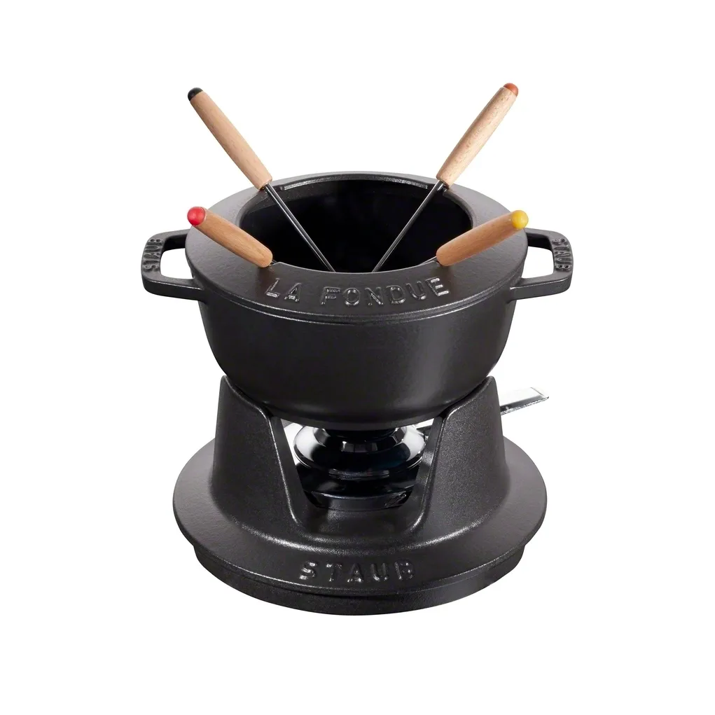 Staub 火锅套装 1.1升, 黑色 STAUB