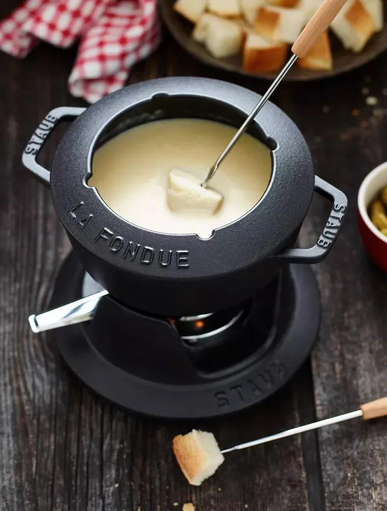 Staub 火锅套装 1.1升, 黑色 STAUB