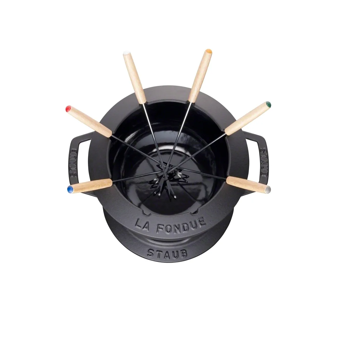 Staub 火锅套装 1.65升, 黑色 STAUB