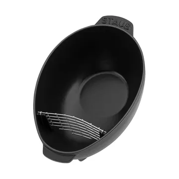 Staub 贻贝烤盘 2升 - 黑色 - STAUB