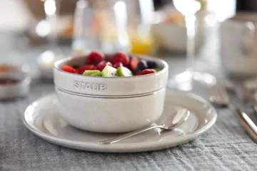 Staub 新白松露 盘子 - Ø20 cm - STAUB