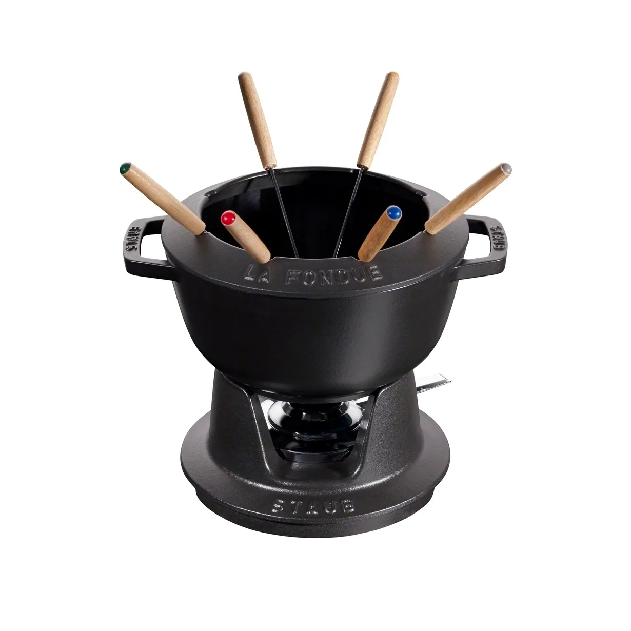 Staub 火锅套装 2.35升, 黑色 STAUB