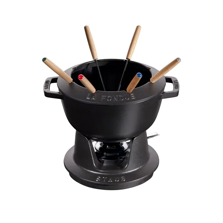 Staub 火锅套装 2.35升 - 黑色 - STAUB