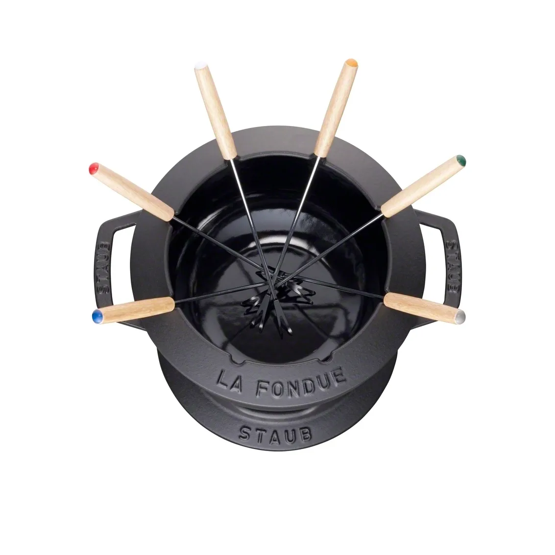 Staub 火锅套装 2.35升, 黑色 STAUB