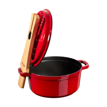 Staub木制锅盖收纳置物架 - 24cm - STAUB
