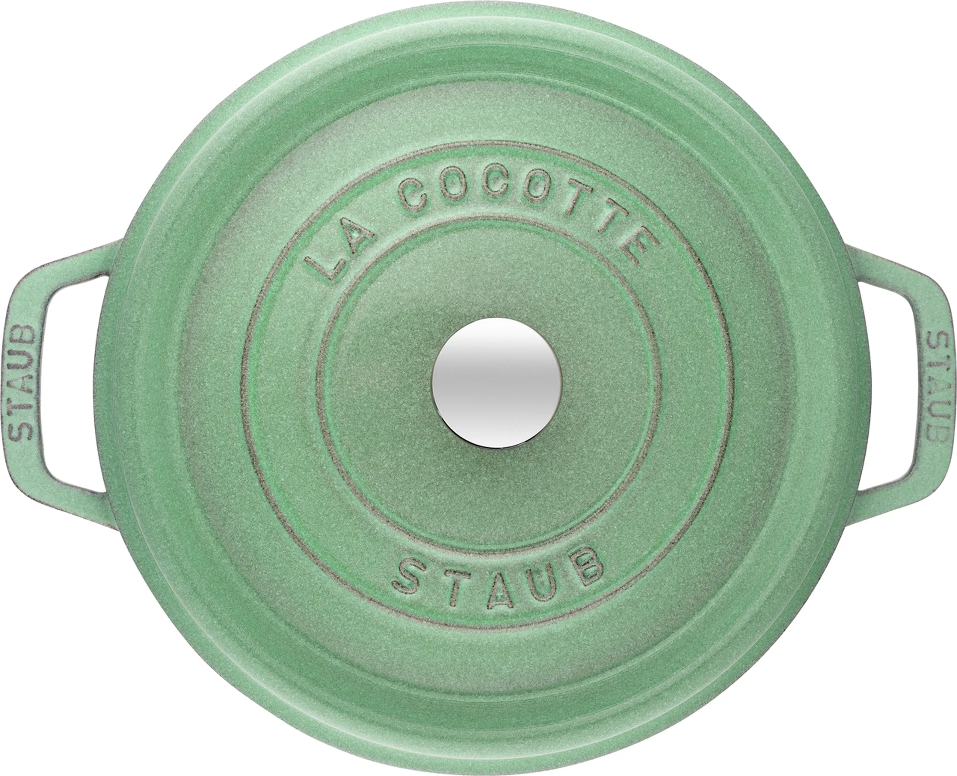 Staub 圆形炖锅 3.8升, Salvia STAUB