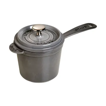 Staub La Cocotte高身炖锅石墨灰 - 1.2L - STAUB
