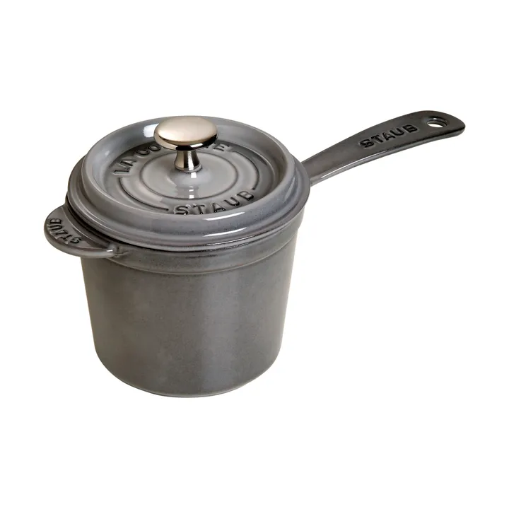 Staub La Cocotte高身炖锅石墨灰 - 1.2L - STAUB