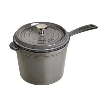 Staub La Cocotte高身炖锅石墨灰 - 2.8L - STAUB