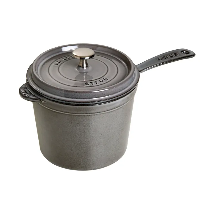 Staub La Cocotte高身炖锅石墨灰 - 2.8L - STAUB