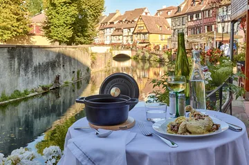 Staub La Cocotte圆形铸铁炖锅1.2升 - 黑色 - STAUB