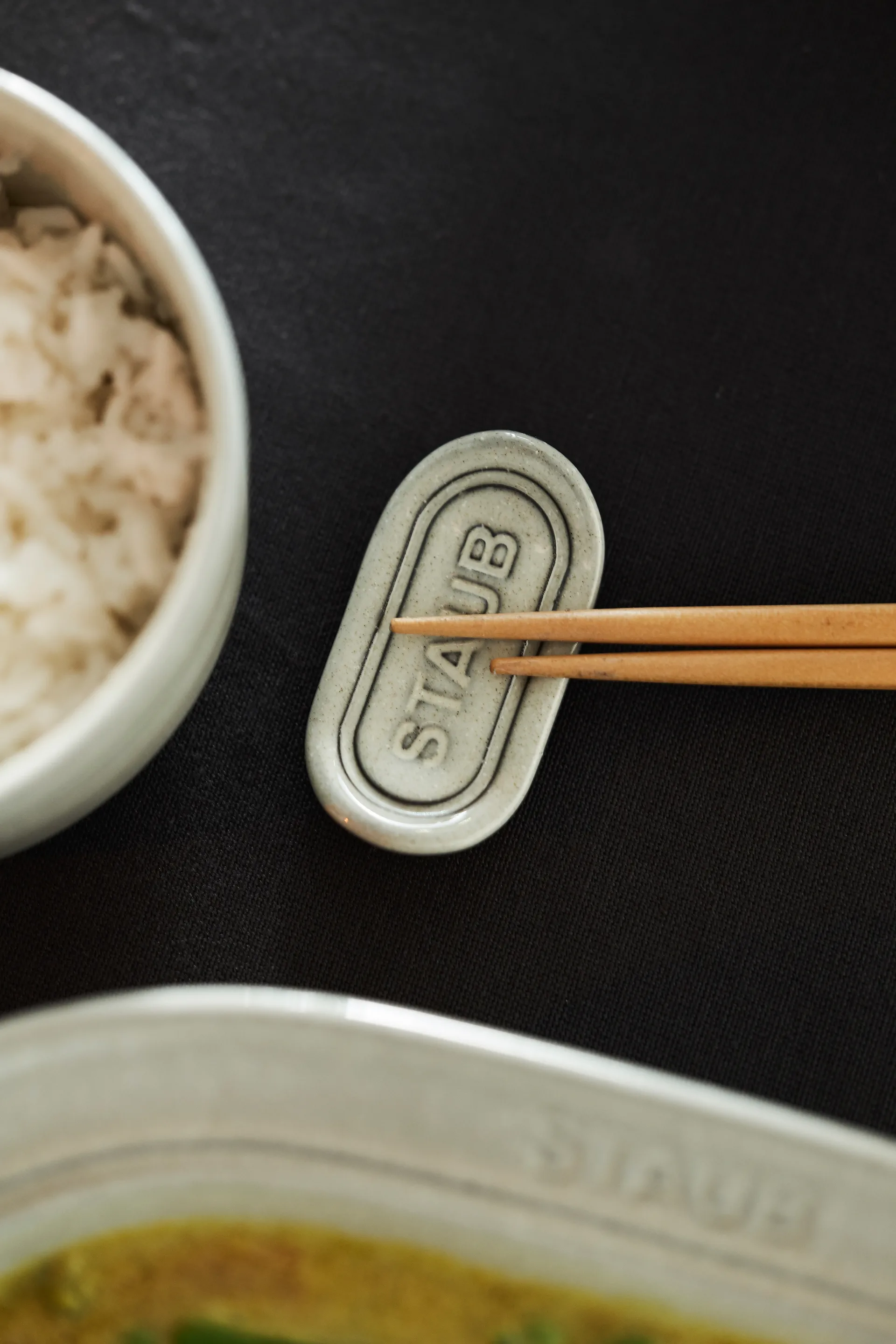 Staub New White Truffle 餐具 cutlery holder 四件套装, 6 cm STAUB