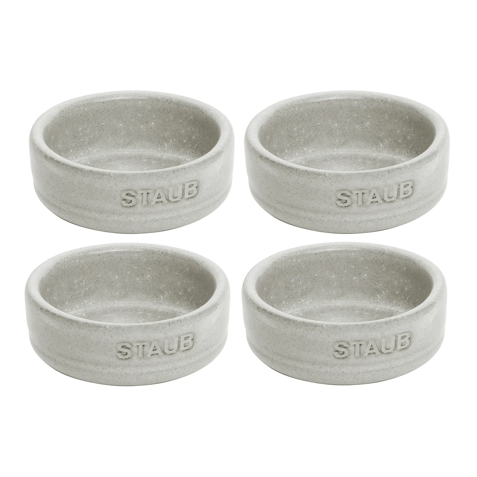 Staub New White Truffle mini 碗  四件套装, Ø5 cm STAUB