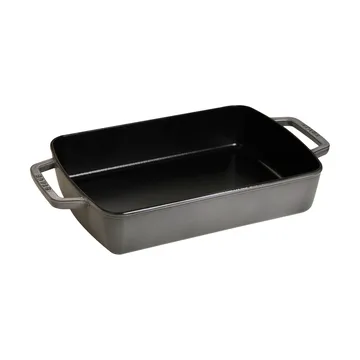 Staub Specialities烤盘30x20cm - 石墨灰色 - STAUB