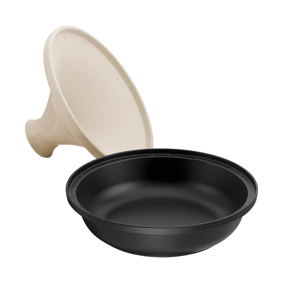 Staub Tagine黑色米色铸铁塔吉锅, 20cm STAUB