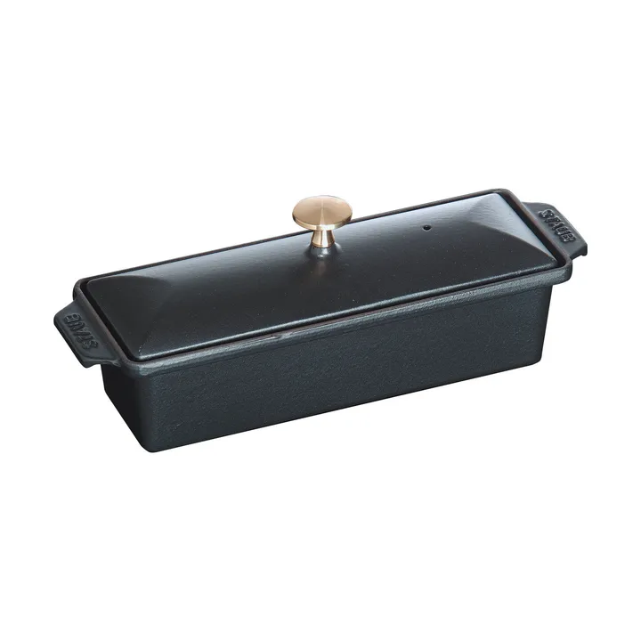 Staub Terrine黑色铸铁陶瓷炖锅 - 30x11cm - STAUB