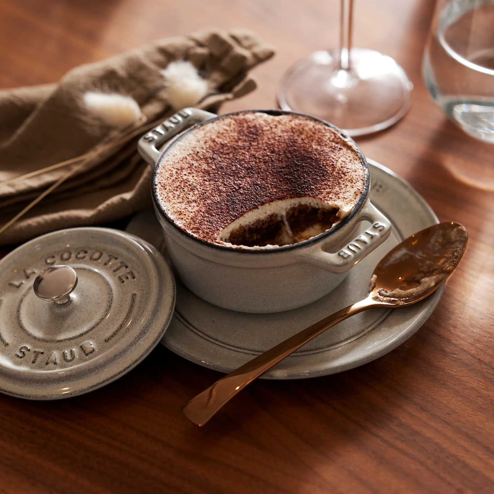 Staub White Truffle 炖锅, 0.25l STAUB