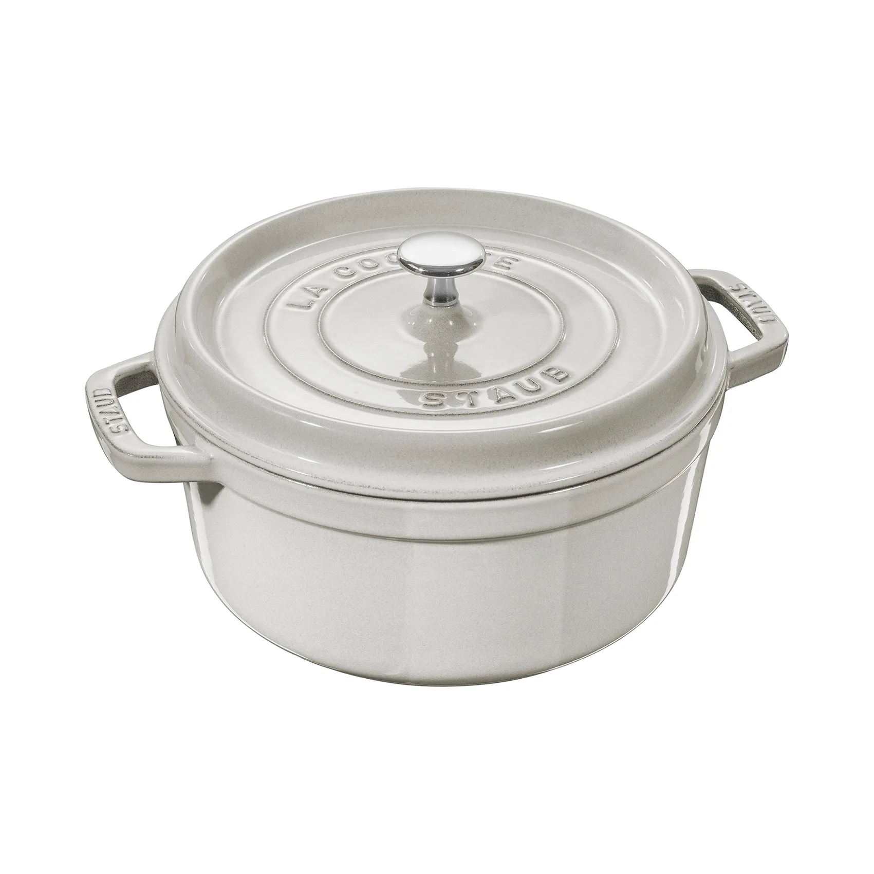 Staub White Truffle 砂锅, 2.2 l STAUB