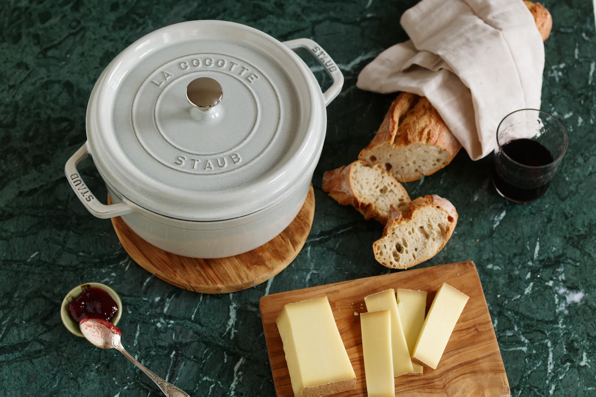 Staub White Truffle 砂锅, 3.8 l STAUB