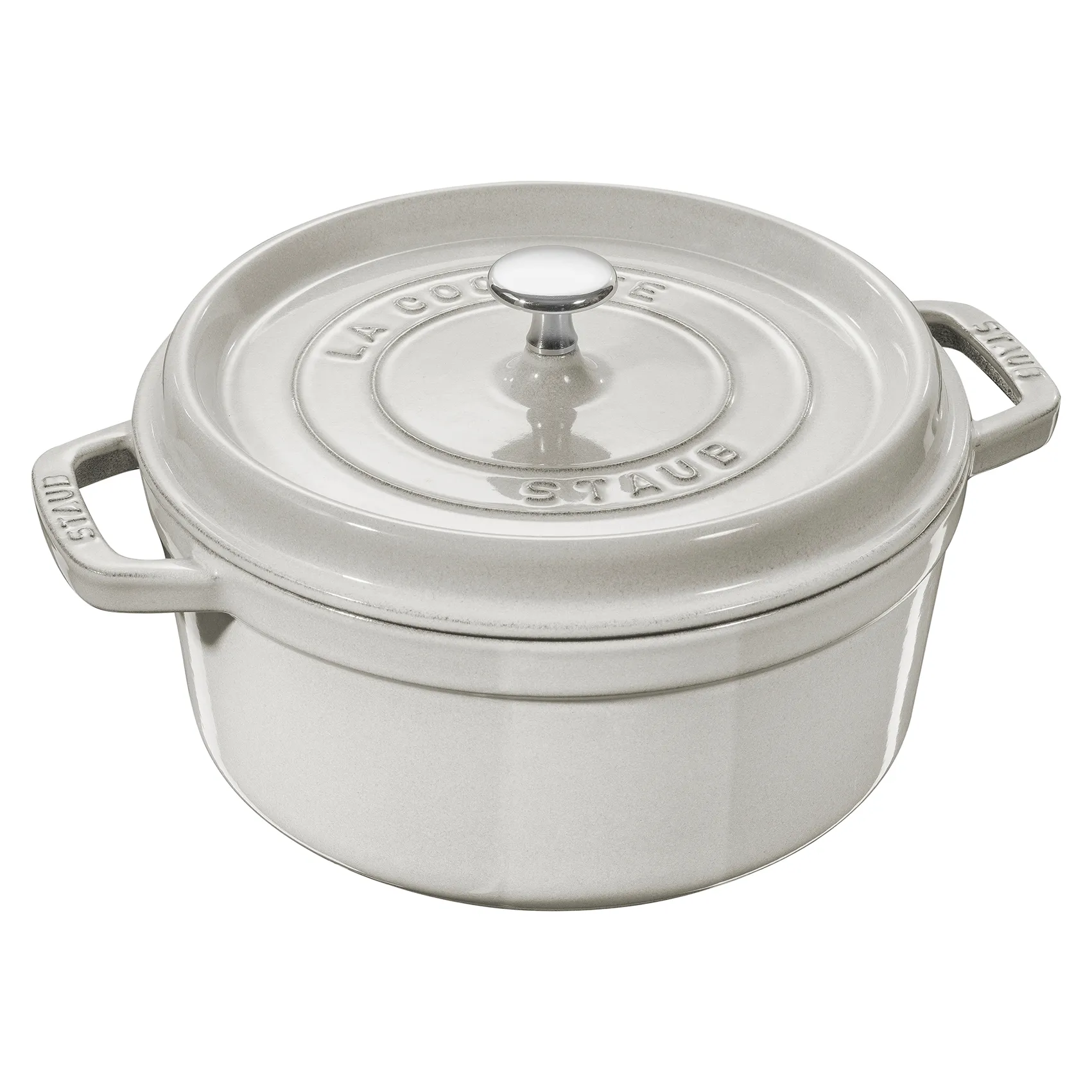Staub White Truffle 砂锅, 5.2 l STAUB